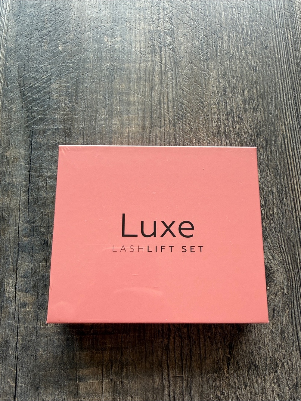 Luxe Lash Lift Set - Coral Pink Box (Never Opened)
